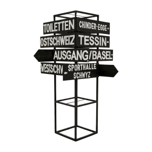 Wegweiser XL Metall 1